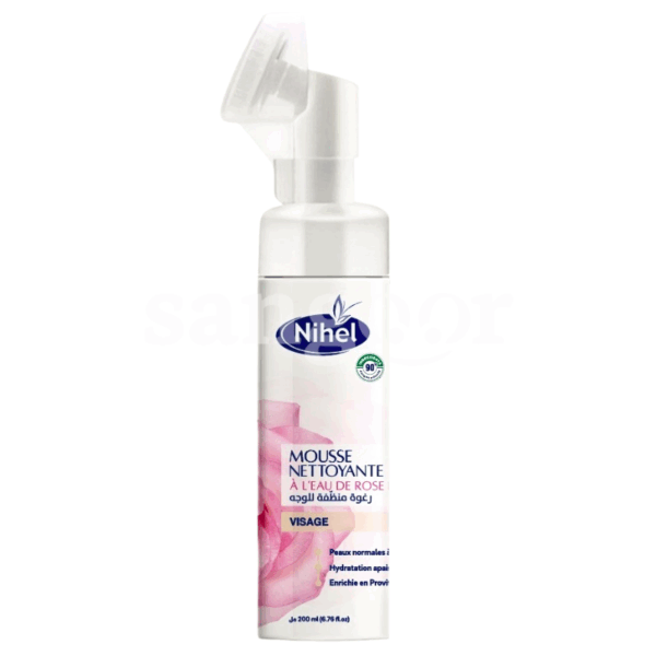 NIHEL-MOUSSE-NETTOYANTE-200ML-EAU-DE-ROSE-BIO.png Prix Tunisie