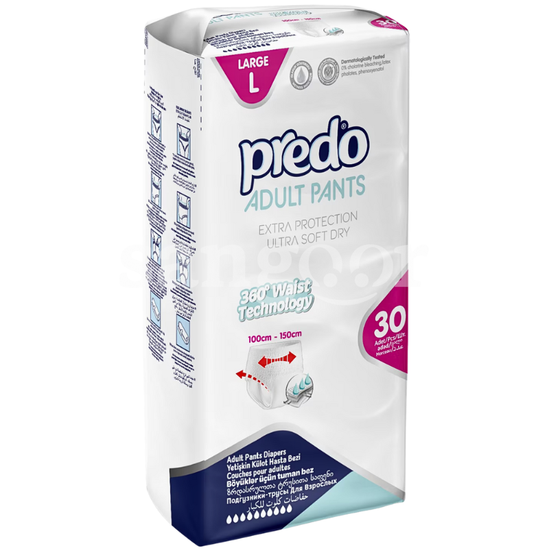 PREDO COUCHE ADULTE PANTS LARGE JUMBO 30PCS PREDO-COUCHE-ADULTE-PANTS-LARGE-JUMBO-30PCS-1.png.Prix Tunisie