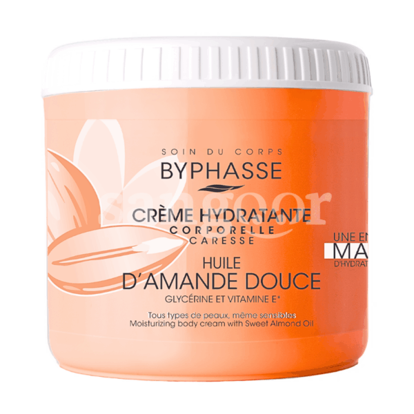 BYPHASSE CREME DE CORPS HYDRATANTE 500ML HUILE D AMANDE Prix Tunisie