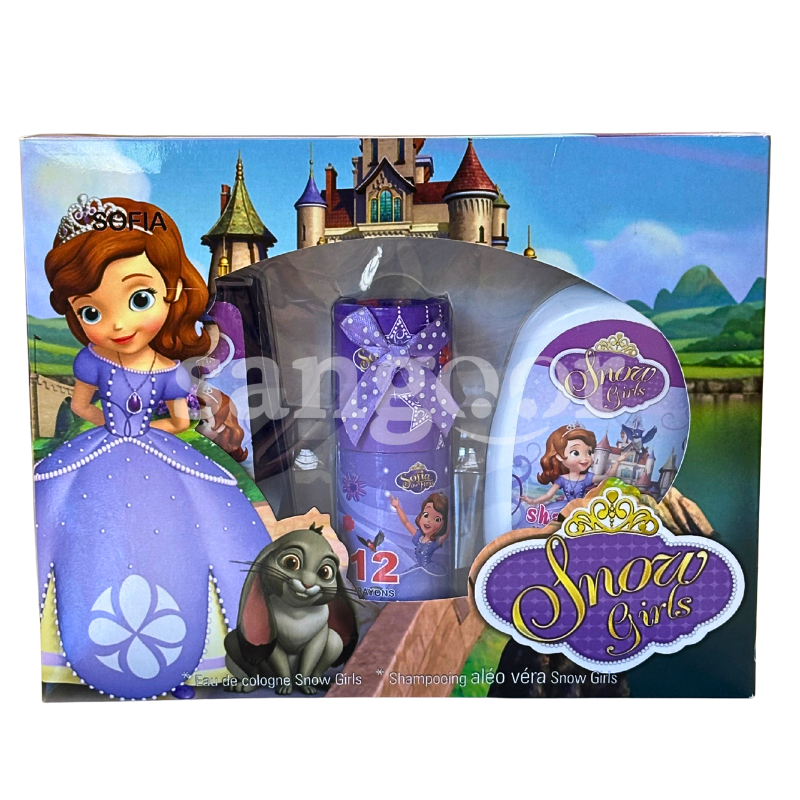 COFFRET ENFANT 3PCS SNOW GIRLS SOFIA COFFRET-ENFANT-3PCS-SNOW-GIRLS-SOFIA.png.Prix Tunisie