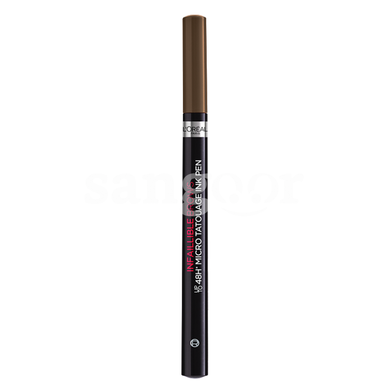L OREAL EYEBROW PENCIL MICRO TATOUAGE N5.0 LIGHT BRUNETTE L-OREAL-EYEBROW-PENCIL-MICRO-TATOUAGE-N5.0-LIGHT-BRUNETTE.png.Prix Tunisie