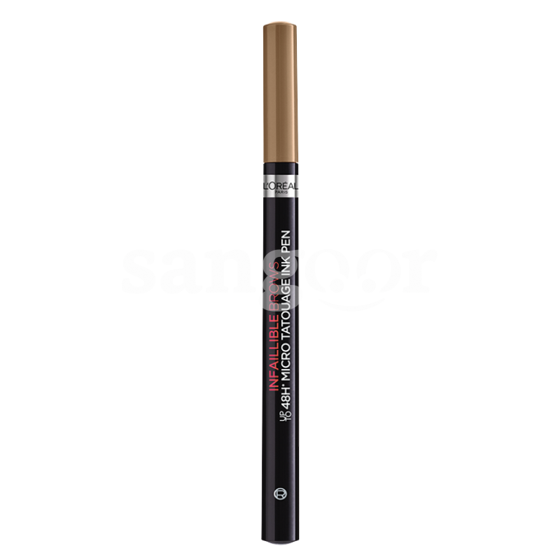 L OREAL EYEBROW PENCIL MICRO TATOUAGE N6.0 DARK BLONDE L-OREAL-EYEBROW-PENCIL-MICRO-TATOUAGE-N6.0-DARK-BLONDE.png.Prix Tunisie