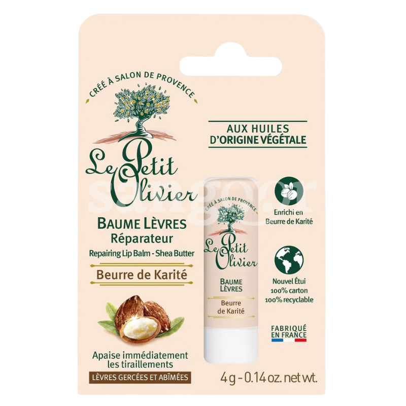 LE PETIT OLIVIER BAUME A LEVRES 4G BEURRE DE KARITE LE-PETIT-OLIVIER-BAUME-A-LEVRES-4G-BEURRE-DE-KARITE.png.Prix Tunisie