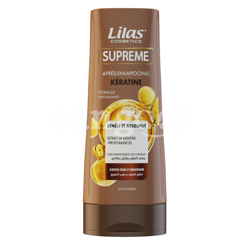 LILAS APRES SHAMPOING 200ML SUPREME KERATINE LILAS-APRES-SHAMPOING-200ML-SUPREME-KERATINE.png Prix Tunisie