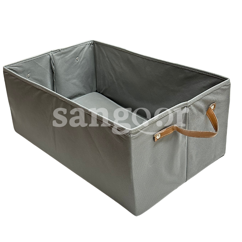 PANIER DE RANGEMENT 50X30X20CM GM GRIS PANIER-DE-RANGEMENT-50X30X20CM-GM-GRIS.png Prix Tunisie