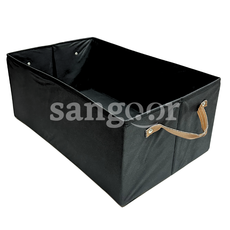 PANIER DE RANGEMENT 50X30X20CM GM NOIR PANIER-DE-RANGEMENT-50X30X20CM-GM-NOIR.png Prix Tunisie
