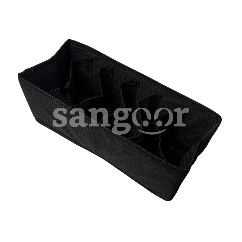 RANGEMENT SOUS VETEMENTS 30X15X10CM 6 COMPARTIMENTS NOIR RANGEMENT-SOUS-VETEMENTS-30X15X10CM-6-COMPARTIMENTS-NOIR.png Prix Tunisie