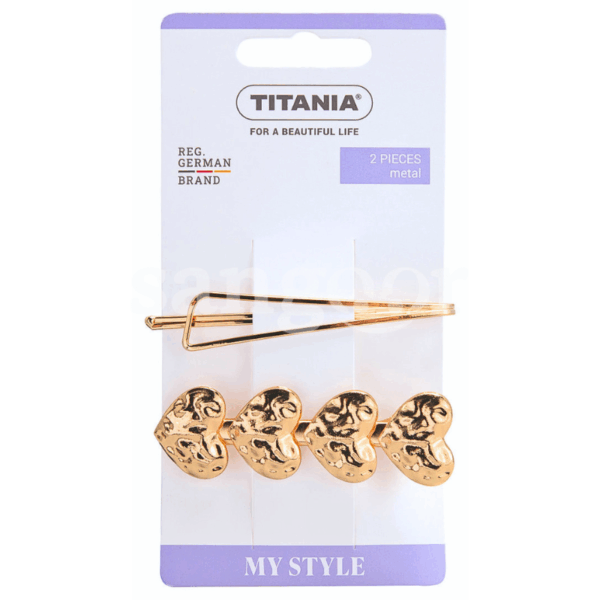 TITANIA-BARETTES-METAL-COEUR-DORE-2PCS.png.Prix Tunisie