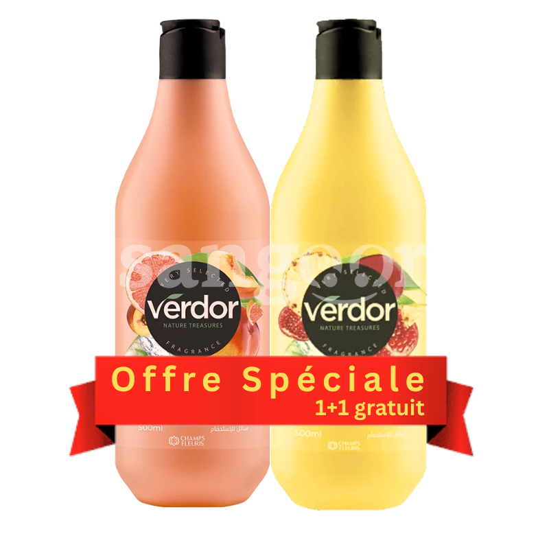 VERDOR GEL DOUCHE 500ML LOT DE2 SPRITKA ET SUNRISE VERDOR-GEL-DOUCHE-500ML-LOT-DE2-SPRITKA-ET-SUNRISE.png.Prix Tunisie