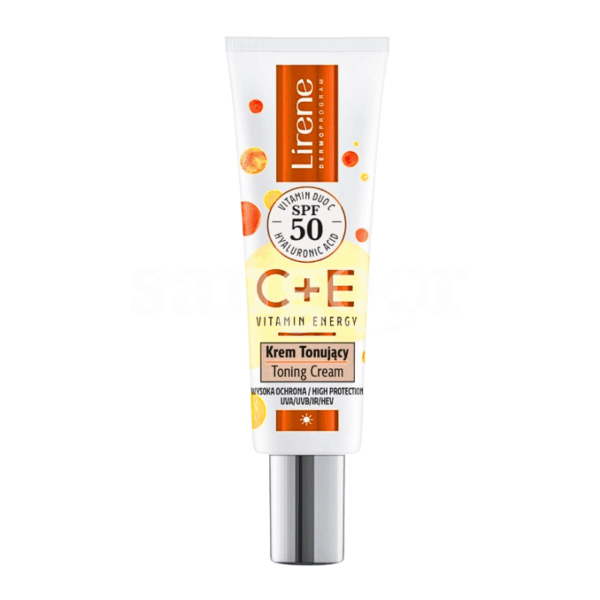 LIRENE-CREME-TEINTE-VITAMINE-CE-SPF50-30ML-2.png.Prix Tunisie