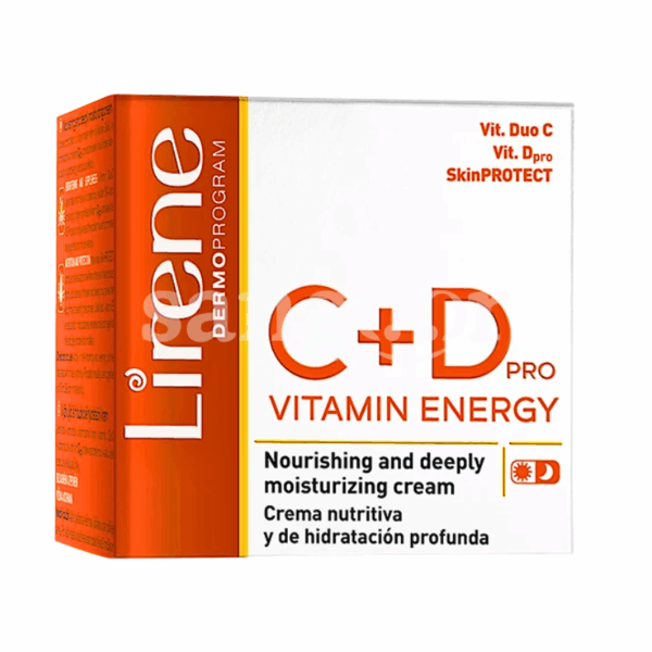 LIRENE-CREME-VISAGE-VITAMINE-CD-50ML-PEAUX-SENSIBLES.png.Prix Tunisie