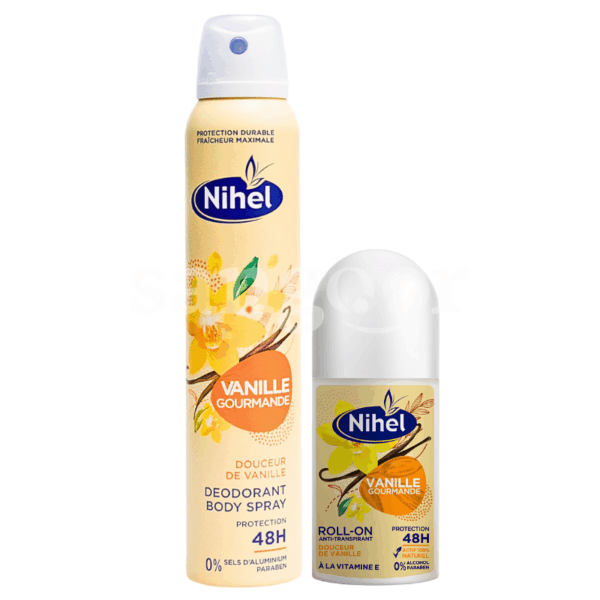 NIHEL-LOT-DEODORANT-FEMME-200ML-ROLL-ON-VANILLE.png Prix Tunisie