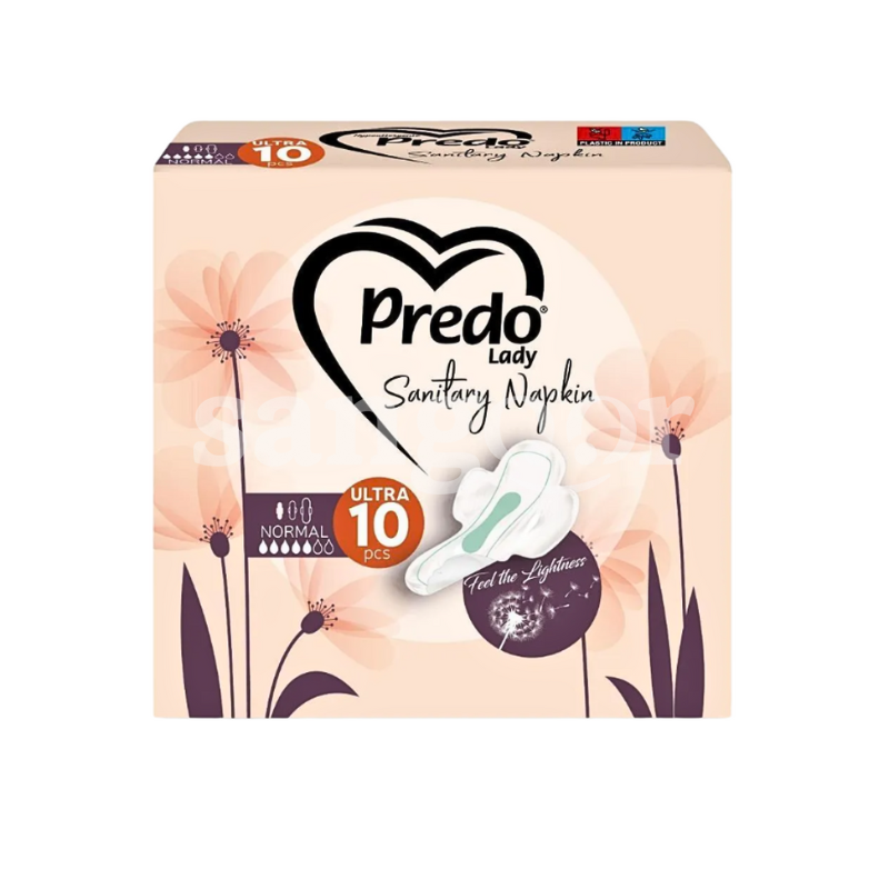 PREDO SERVIETTE FEMME ULTRA NORMAL 10PCS PREDO-SERVIETTE-FEMME-ULTRA-NORMAL-10PCS.png.Prix Tunisie