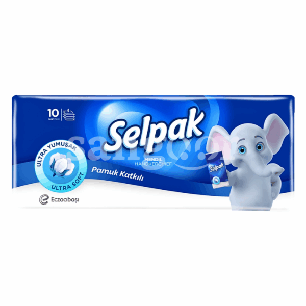 SELPAK-PAPIER-MOUCHOIR-ULTRA-SOFT-10PCS.png Prix Tunisie