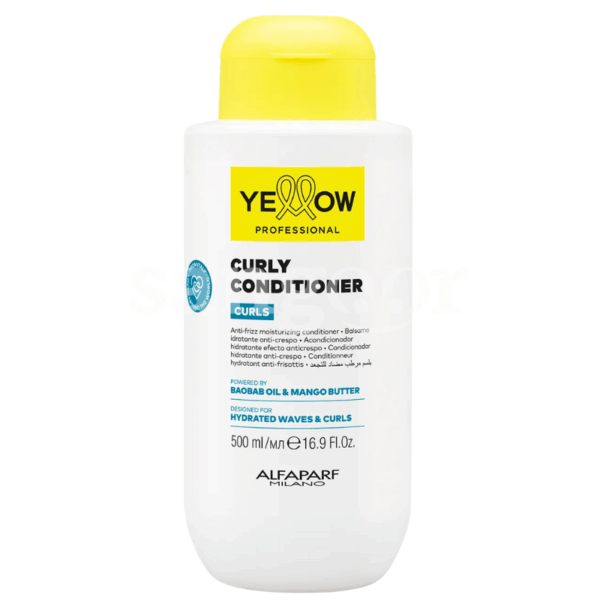 YELLOW-APRES-SHAMPOING-PRO-500ML-CURLS.png.Prix Tunisie