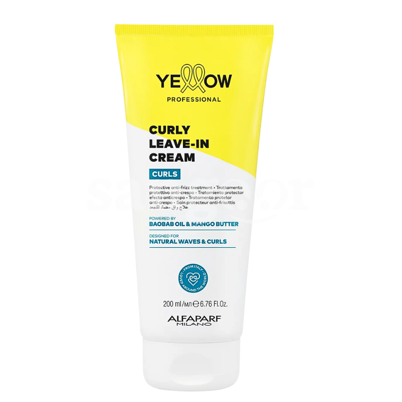 YELLOW LEAVE IN PRO 200ML CURLS YELLOW-LEAVE-IN-PRO-200ML-CURLS.png.Prix Tunisie