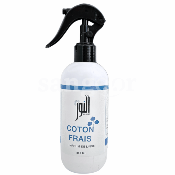 ALNOUR-PARFUM-DE-LINGE-300ML-COTON-FRAIS.png.Prix Tunisie