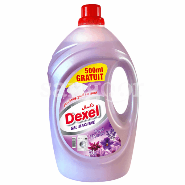 DEXEL-GEL-MACHINE-5L-PURPLE-FLOWERS.png Prix Tunisie