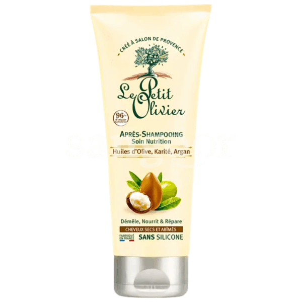 LE-PETIT-OLIVIER-APRES-SHAMPOING-200ML-HUILES-D-OLIVE-KARITE-ARGAN.png.Prix Tunisie