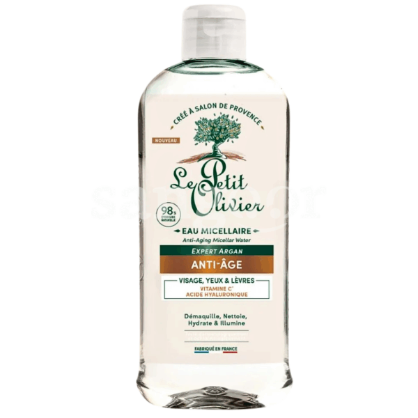 LE-PETIT-OLIVIER-EAU-MICELLAIRE-400ML-ANTI-AGE.png.Prix Tunisie