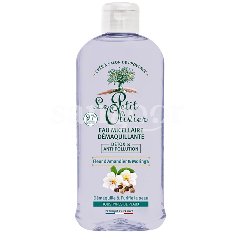LE PETIT OLIVIER EAU MICELLAIRE 400ML DETOX LE-PETIT-OLIVIER-EAU-MICELLAIRE-400ML-DETOX.png.Prix Tunisie