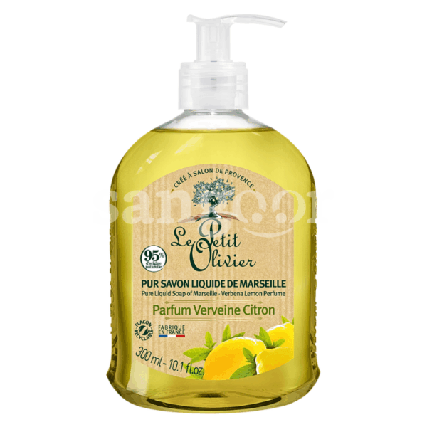 LE-PETIT-OLIVIER-SAVON-LIQUIDE-300ML-VERVEINE-CITRON.png.Prix Tunisie