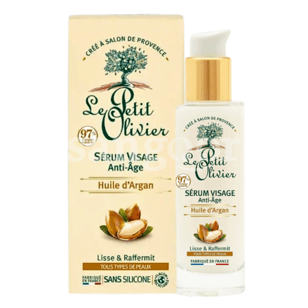 LE-PETIT-OLIVIER-SERUM-VISAGE-30ML-HUILE-D-ARGAN.png.Prix Tunisie