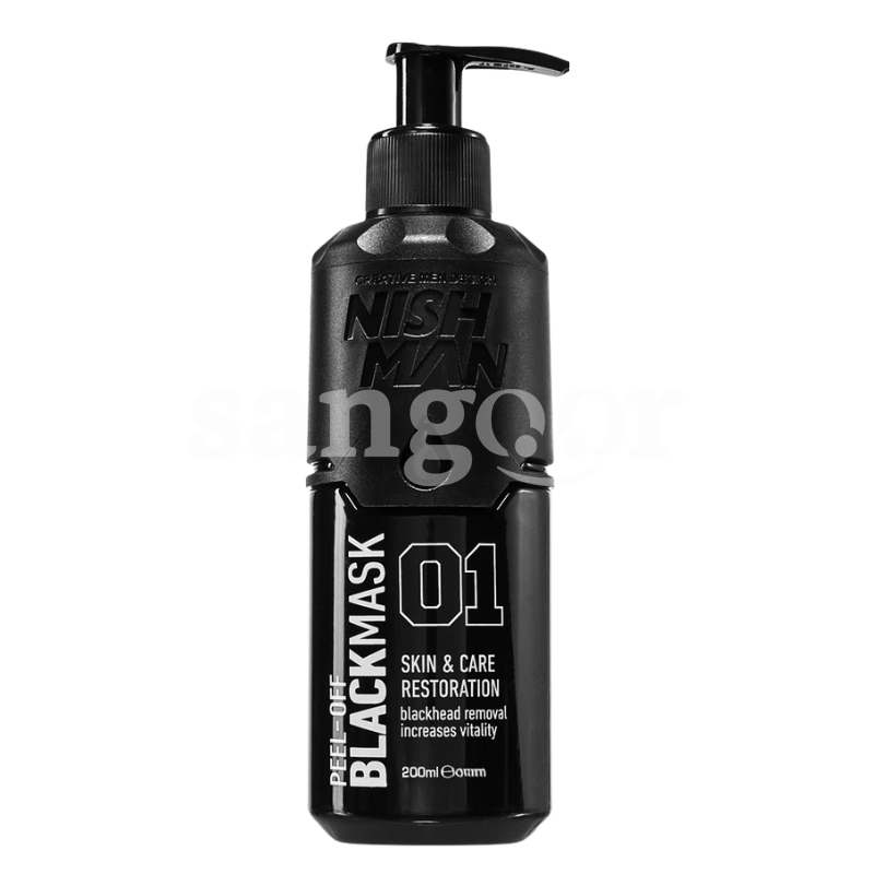 NISH MAN MASQUE VISAGE 200ML PEEL OFF BLACK NISH-MAN-MASQUE-VISAGE-200ML-PEEL-OFF-BLACK.png Prix Tunisie