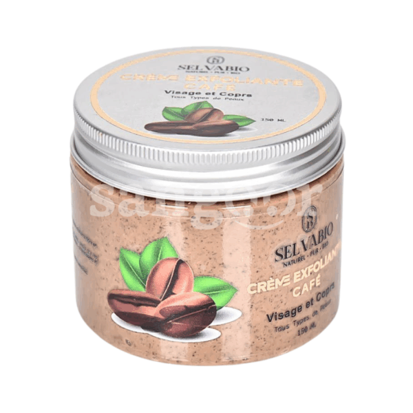 SELVABIO-CREME-EXFOLIANTE-150ML-CAFE.png Prix Tunisie