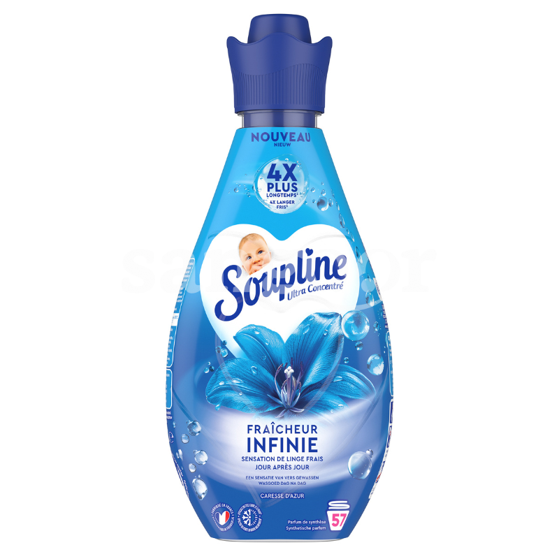 SOUPLINE ASSOUPLISSANT CONCENTRE 800ML CARESSE D AZUR SOUPLINE-ASSOUPLISSANT-CONCENTRE-800ML-CARESSE-D-AZUR.png Prix Tunisie