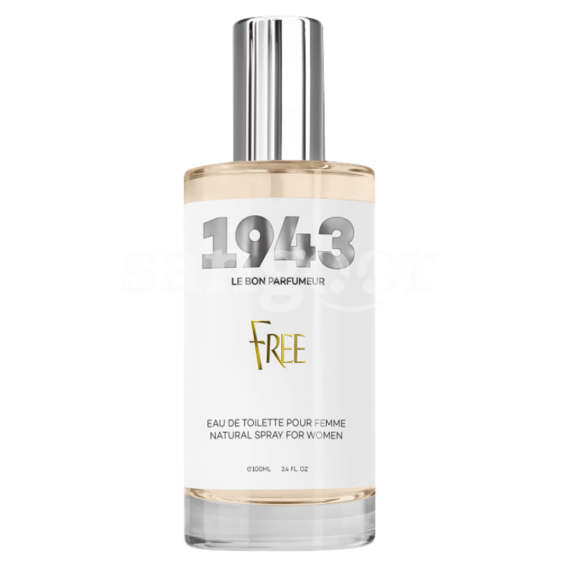 1943 EAU DE TOILETTE 100ML FEMME FREE 1943-EAU-DE-TOILETTE-100ML-FEMME-FREE.png.Prix Tunisie