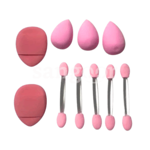 AZAL-KIT-PINCEAUX-EPONGES-MAQUILLAGE-10PCS.png.Prix Tunisie