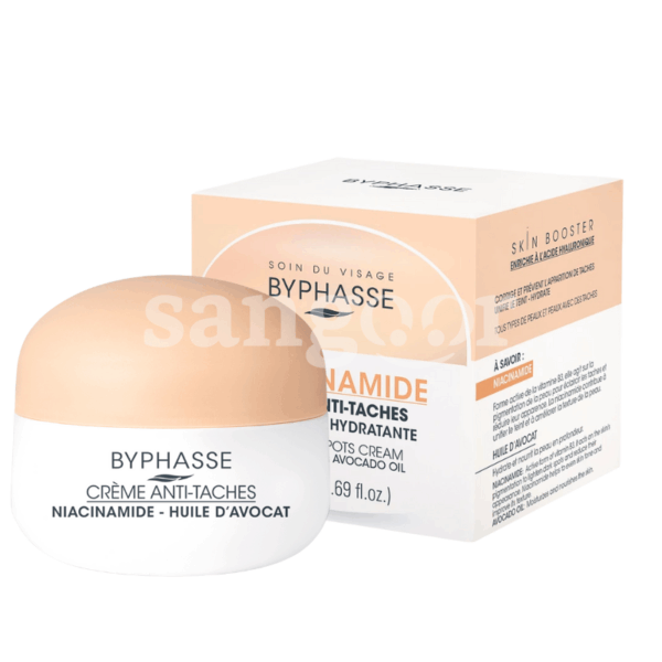 BYPHASSE-CREME-VISAGE-50ML-NIACINAMIDE-ANTI-TACHES.png.Prix Tunisie