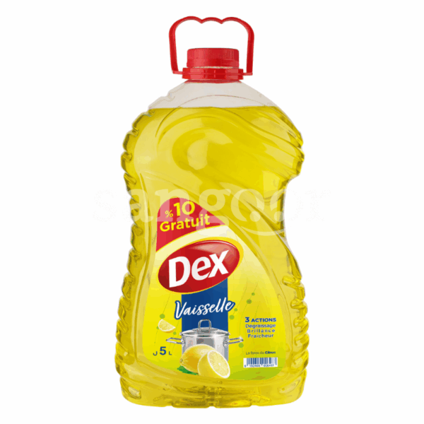 DEX VAISSELLE 5L CITRON Prix Tunisie