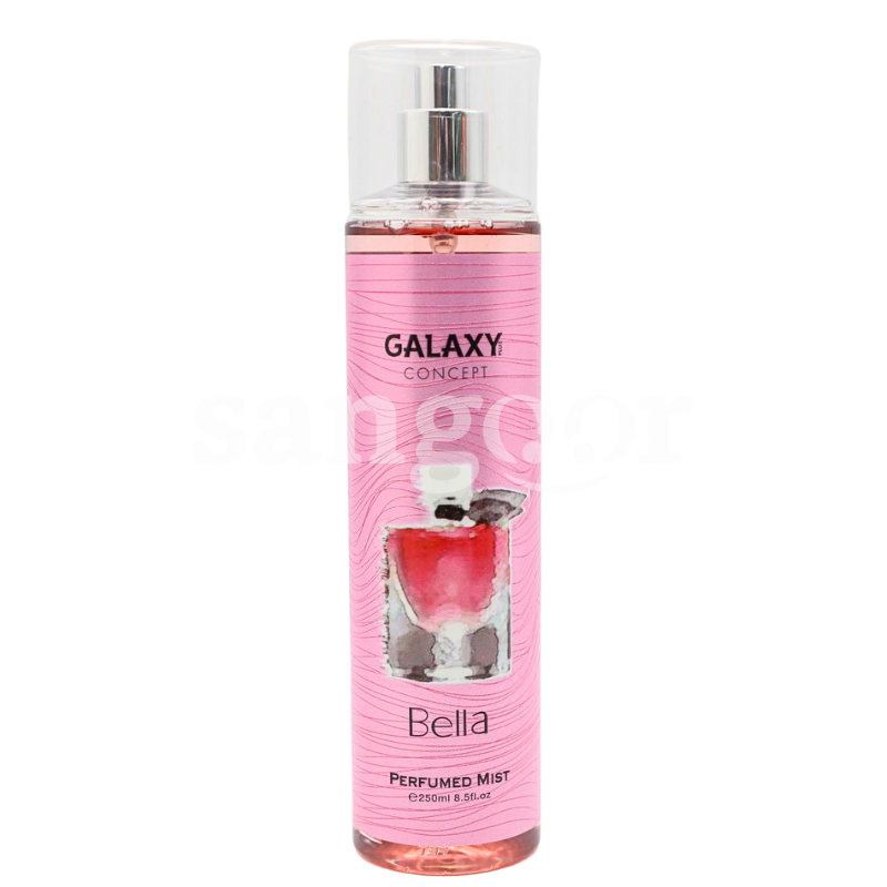 GALAXY BODY MIST 250ML BELLA GALAXY-BODY-MIST-250ML-BELLA.png.Prix Tunisie