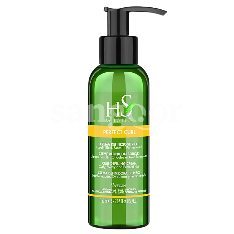 HS MILANO CREME CHEVEUX 150ML PERFECT CURL HS-MILANO-CREME-CHEVEUX-150ML-PERFECT-CURL.png.Prix Tunisie