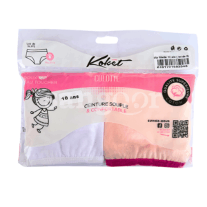 KOKET-SLIPS-FILLETTE-LOT-DE-2-10-ANS.png.Prix Tunisie