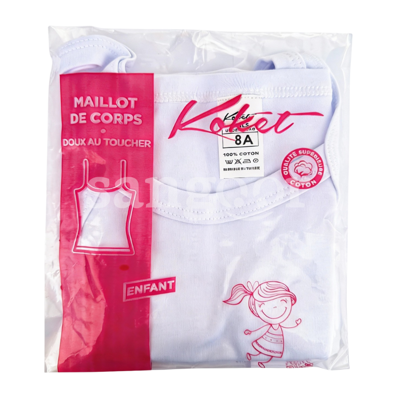 KOKET TRICOT DE CORPS FILLETTE 8 ANS KOKET-TRICOT-DE-CORPS-FILLETTE-8-ANS.png.Prix Tunisie