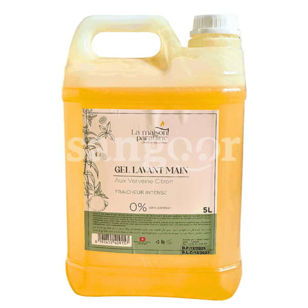 LA-MAISON-PARAFFINE-SAVON-LIQUIDE-5L-VERVEINE-CITRON.png.Prix Tunisie