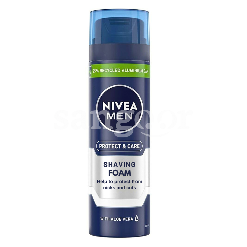 NIVEA MOUSSE A RASER 200ML PROTECT AND CARE NIVEA-MOUSSE-A-RASER-200ML-PROTECT-AND-CARE.png.Prix Tunisie
