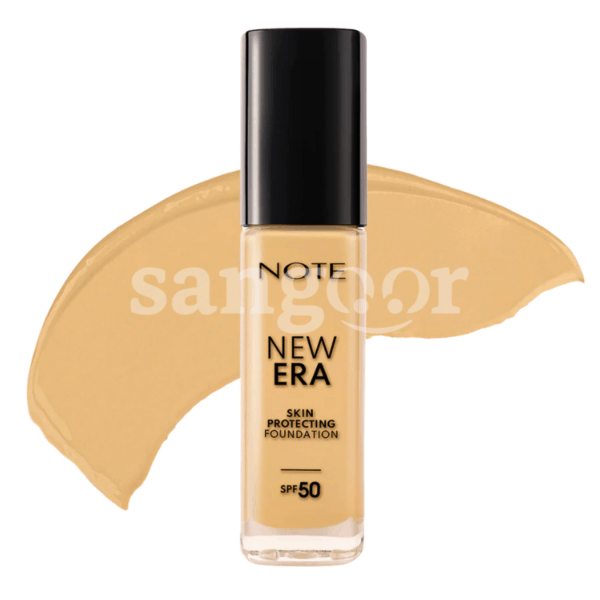 NOTE-FOND-DE-TEINT-LIQUIDE-NEW-ERA-SPF50-N150-MEDIUM-BEIGE.png.Prix Tunisie