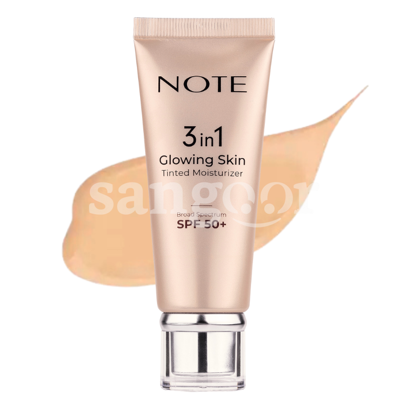 NOTE GLOWING SKIN TINTED MOISTURIZER SPF50 3IN1 N10 NOTE-GLOWING-SKIN-TINTED-MOISTURIZER-SPF50-3IN1-N10.png.Prix Tunisie