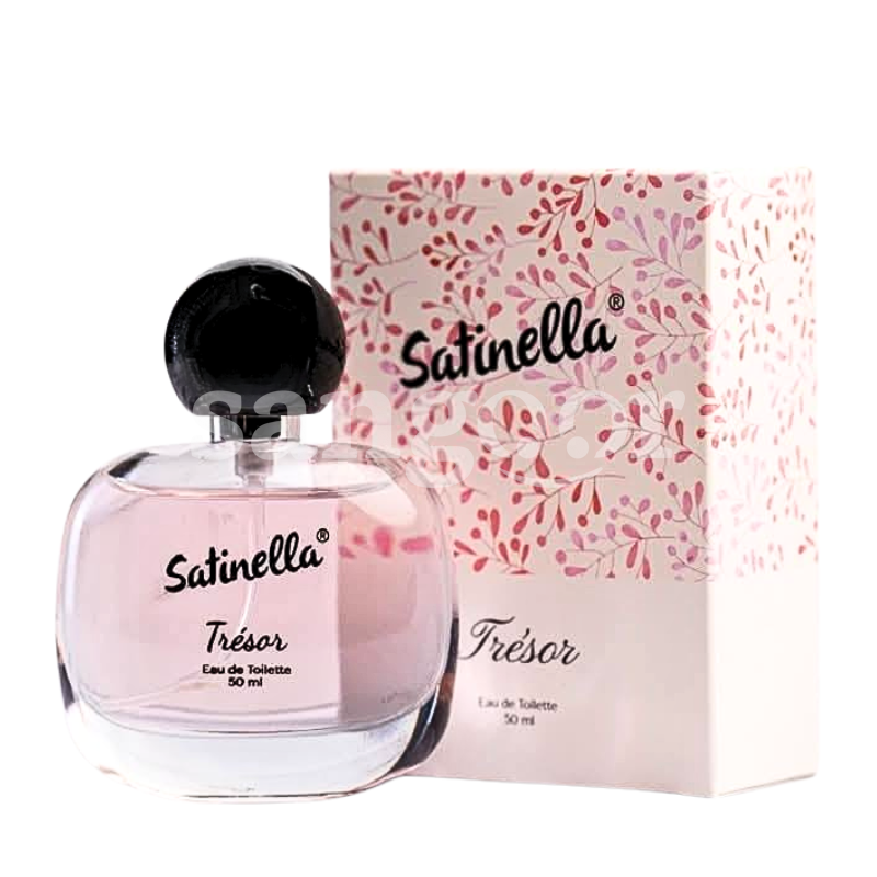 SATINELLA EAU DE TOILETTE 50ML TRESOR SATINELLA-EAU-DE-TOILETTE-50ML-TRESOR.png Prix Tunisie