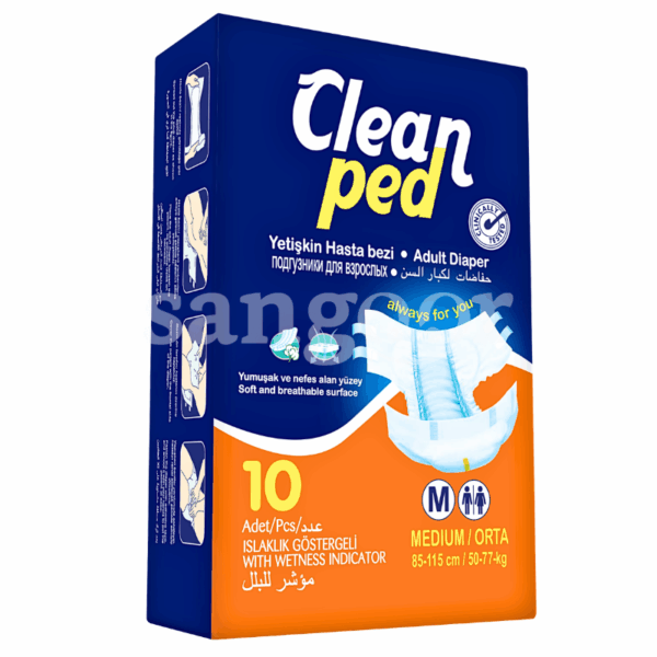 CLEAN-PED-COUCHE-ADULTE-MEDIUM-10PCS.png Prix Tunisie