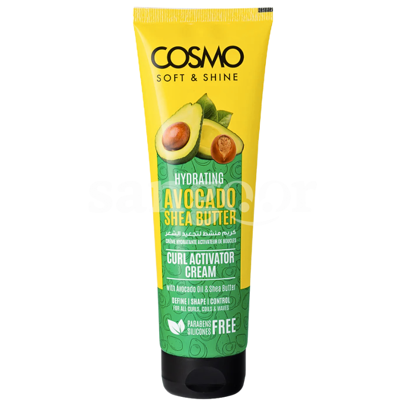 COSMO ACTIVATEUR BOUCLES 250ML AVOCADO SHEA BUTTER COSMO-ACTIVATEUR-BOUCLES-250ML-AVOCADO-SHEA-BUTTER.png.Prix Tunisie