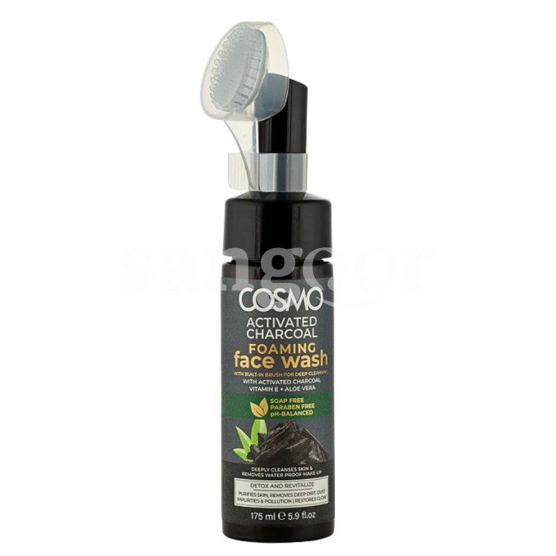 COSMO GEL NETTOYANT MOUSSANT 175ML CHARCOAL COSMO-GEL-NETTOYANT-MOUSSANT-175ML-CHARCOAL.png Prix Tunisie
