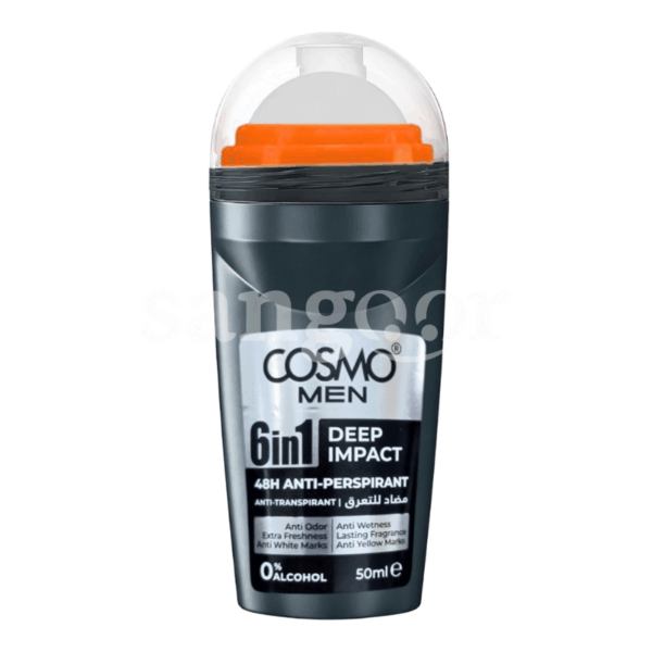 COSMO-ROLL-ON-50ML-MEN-6EN1-DEEP-IMPACT.png. Prix Tunisie