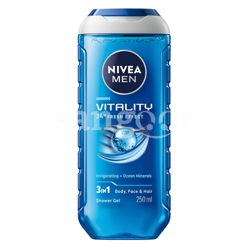 NIVEA GEL DOUCHE 250ML MEN VITALITY FRESH NIVEA-GEL-DOUCHE-250ML-MEN-VITALITY-FRESH.png.Prix Tunisie