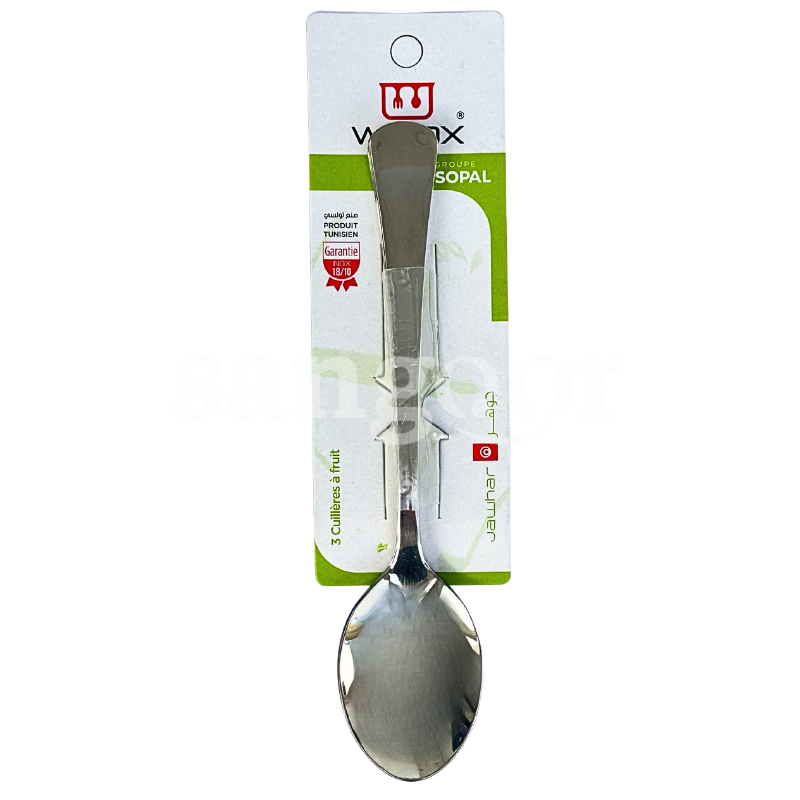 WINOX CUILLERES A FRUITS 3PCS JAWHAR WINOX-CUILLERES-A-FRUITS-3PCS-JAWHAR.png.Prix Tunisie