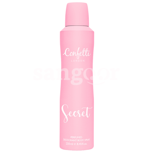 CONFETTI-LONDON-DEODORANT-250ML-SECRET.png Prix Tunisie